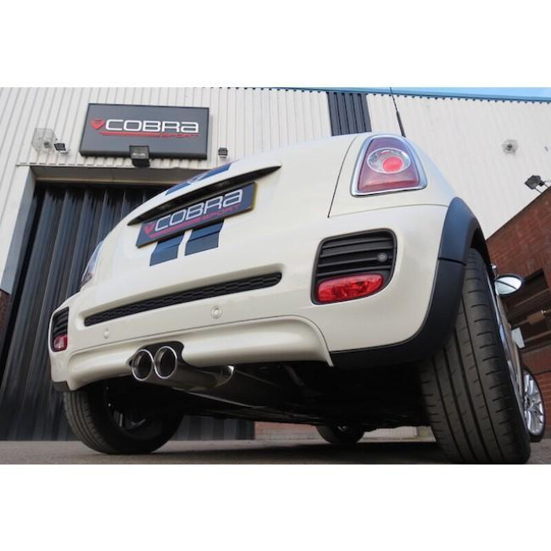 Ligne d'Echappement "Catback" Cobra pour Mini Cooper S R59 Cabriolet (12-15)