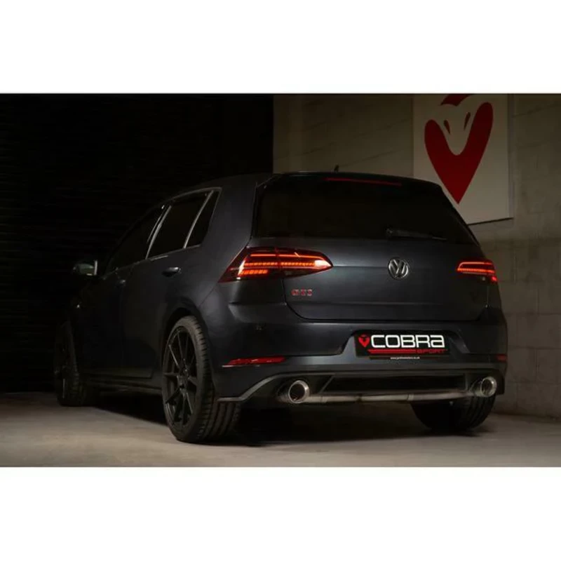 Ligne d'Echappement "Venom Box Delete" Cobra pour VW Golf 7.5 GTI (2017+)