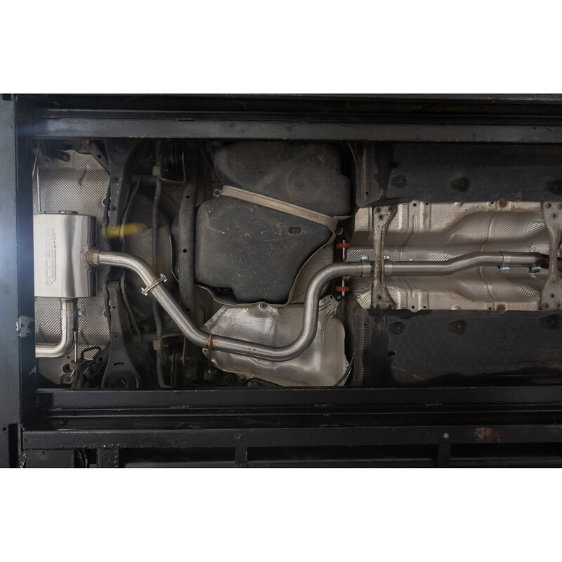 Ligne d'Echappement "Catback" Cobra pour VW Scirocco GT 2.0L TSI Facelift (13-17)