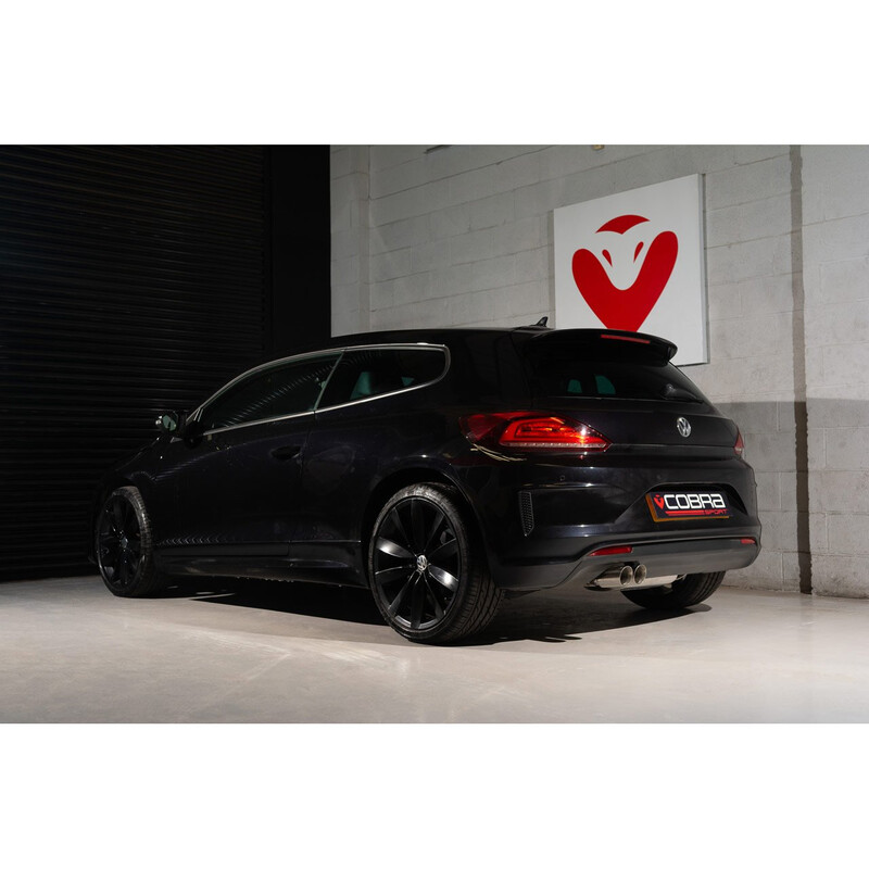 Ligne d'Echappement "Catback" Cobra pour VW Scirocco GT 2.0L TSI Facelift (13-17)