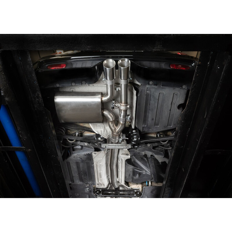 Ligne d'Echappement "Catback" Cobra pour Mini John Cooper Works F56 LCI Facelift Ø3" (2018+), avec Valve