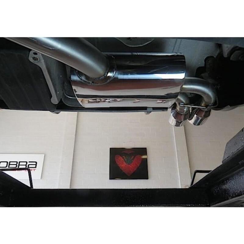 Ligne d'Echappement "Catback" Cobra pour Audi S3 8P (3 Portes, 03-13)