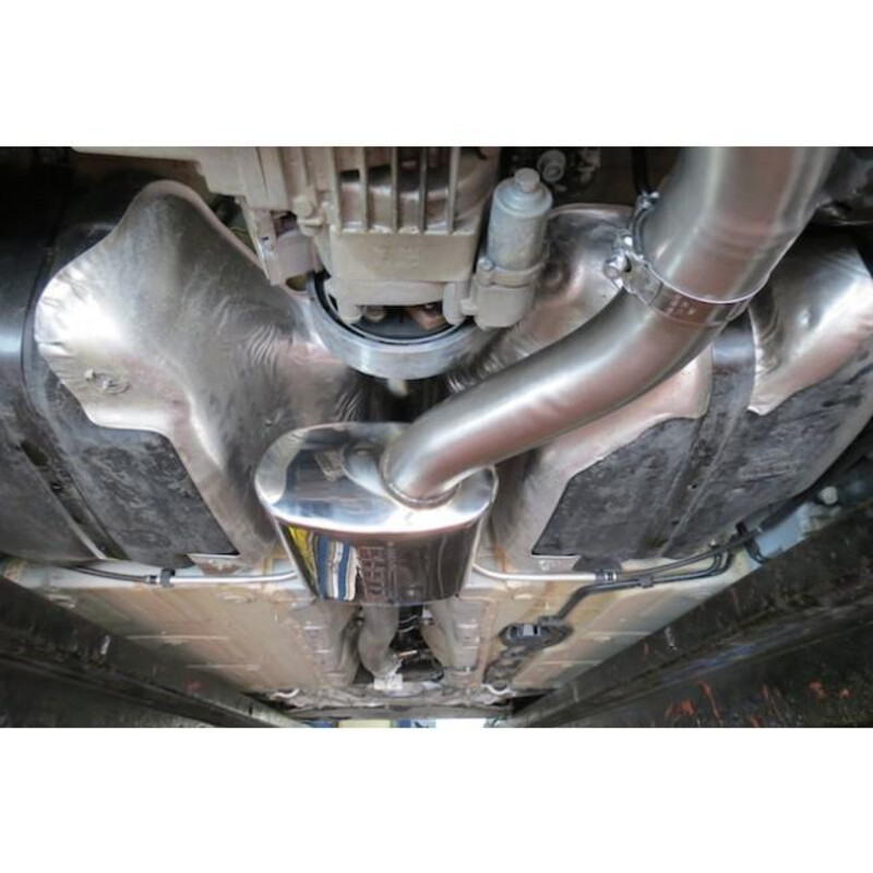 Ligne d'Echappement "Catback" Cobra pour Audi S3 8P (3 Portes, 03-13)