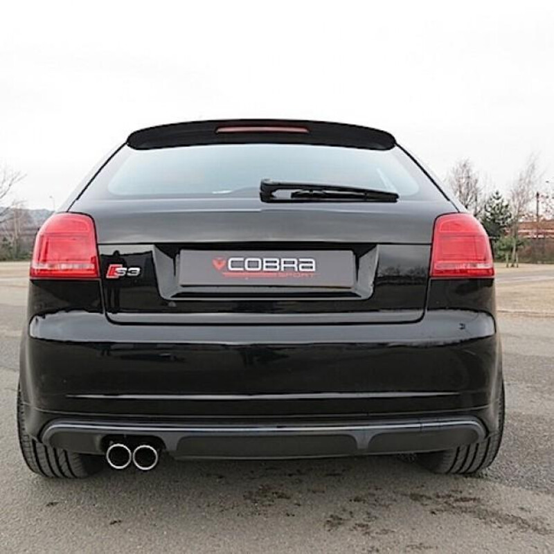 Ligne d'Echappement "Catback" Cobra pour Audi S3 8P (3 Portes, 03-13)