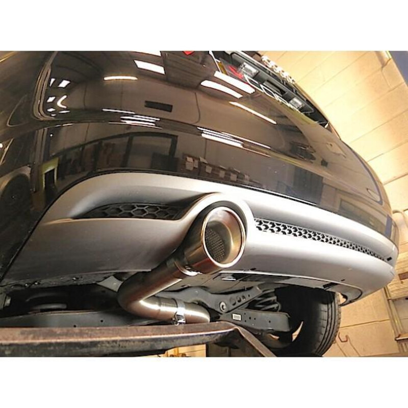 Ligne d'Echappement "Catback" Cobra pour Audi A3 8P 3 Portes, 2.0L TDI 170, 2 Roues Motrices (08-12)