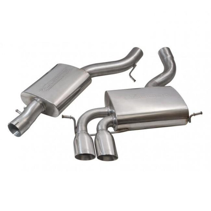 Ligne d'Echappement "Catback" Cobra pour Audi S3 8P (Sportback, 03-13)