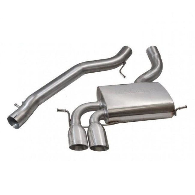 Ligne d'Echappement "Catback" Cobra pour Audi S3 8P (Sportback, 03-13)
