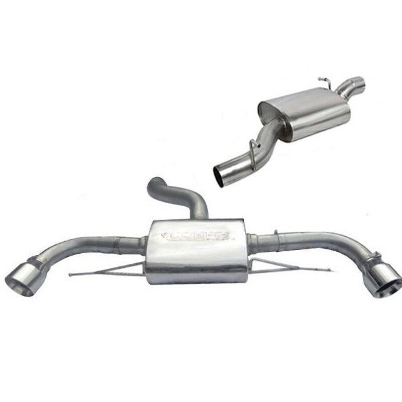 Ligne d'Echappement "Catback" Cobra pour Audi TT 8J 2.0L TFSI (Quattro, 12-14)