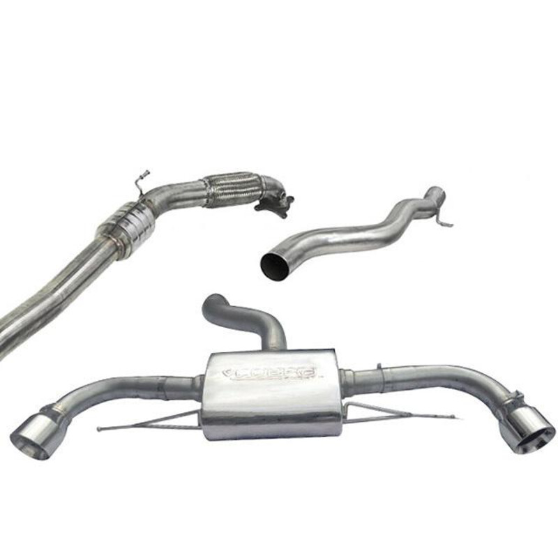 Ligne d'Echappement Complète "Turboback" Cobra pour Audi TT 8J 2.0L TFSI (Quattro, 12-14)