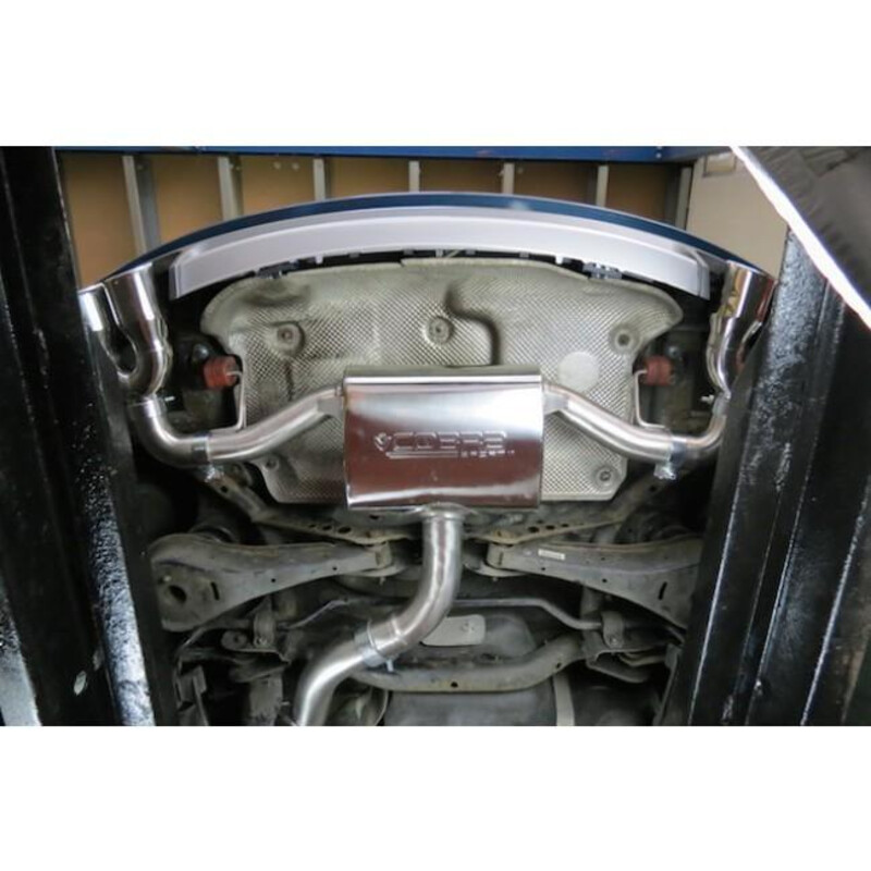 Ligne d'Echappement Complète "Turboback" Cobra pour Audi TT 8J 1.8 & 2.0L TFSI (2 Roues Motrices, 07-11)