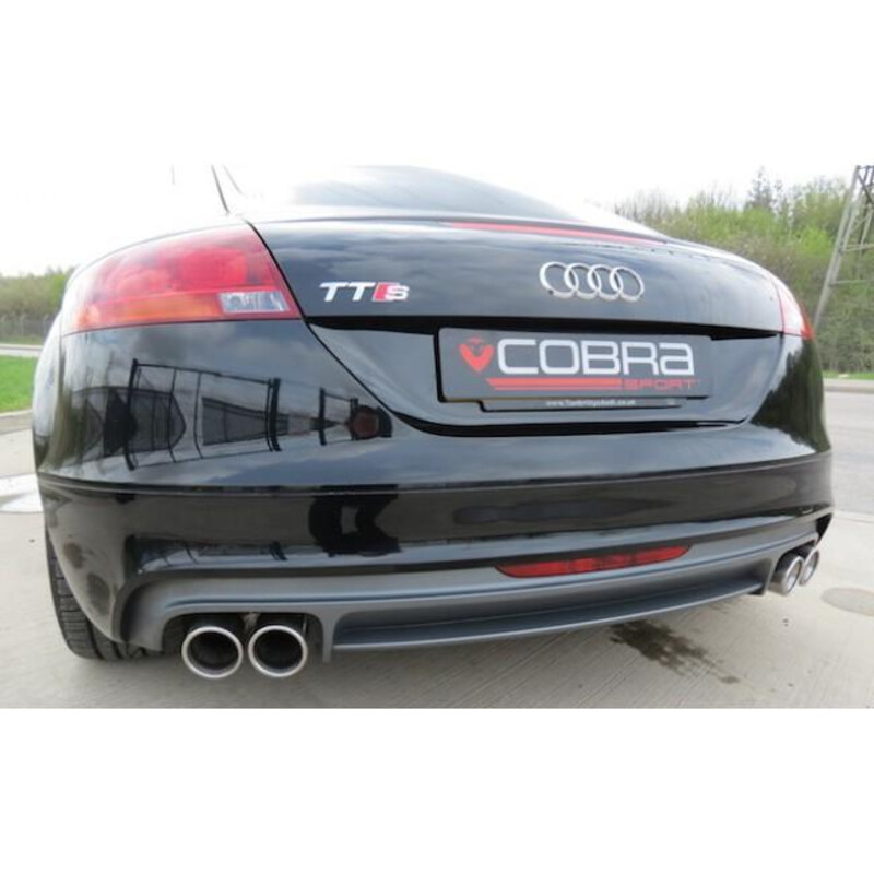 Ligne d'Echappement "Catback" Cobra pour Audi TTS 8J (Quattro, 08-14)