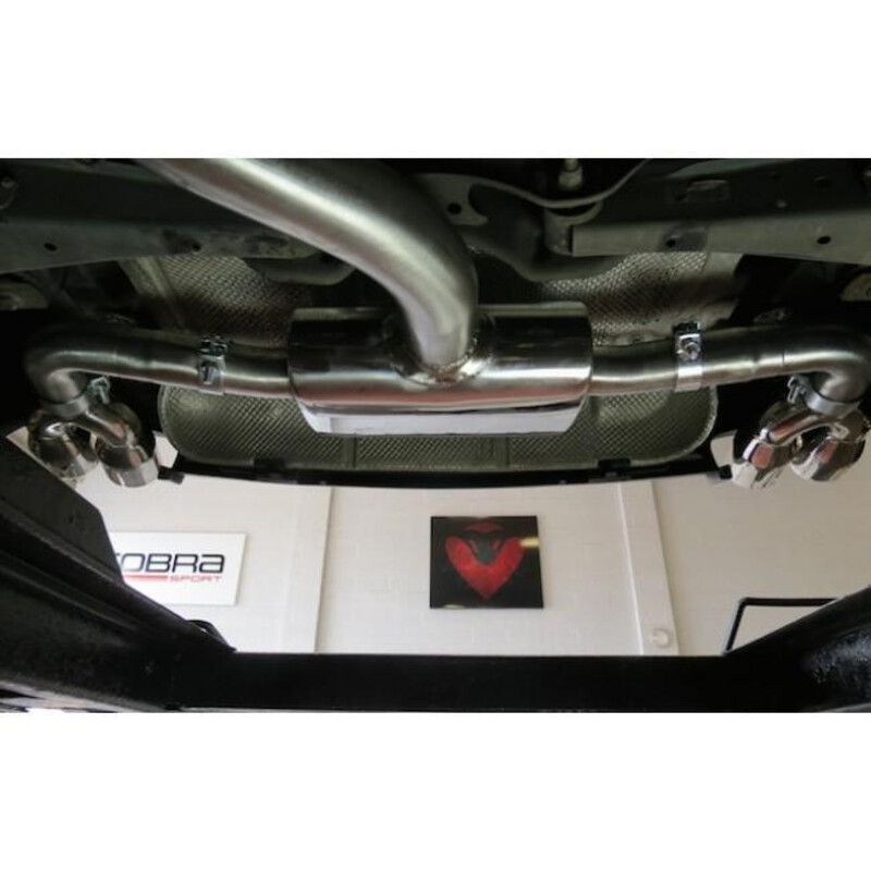 Ligne d'Echappement "Catback" Cobra pour Audi TTS 8J (Quattro, 08-14)