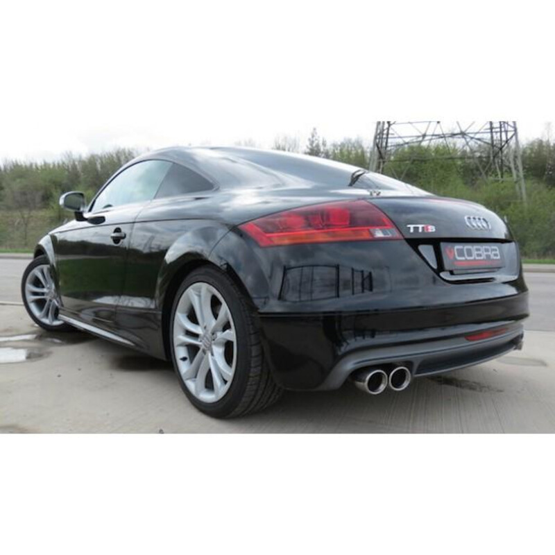Ligne d'Echappement Complète "Turboback" Cobra pour Audi TTS 8J (Quattro, 08-14)
