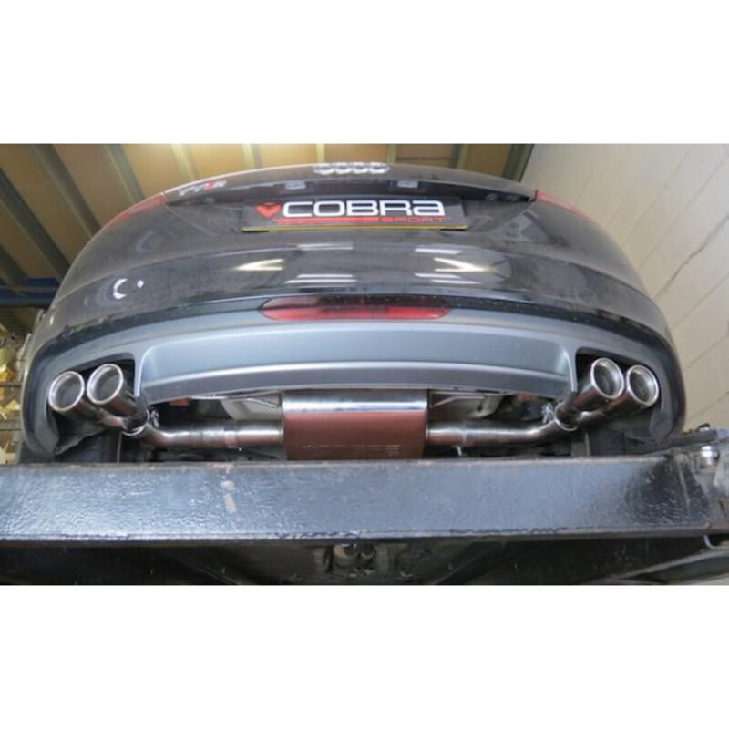 Ligne d'Echappement Complète "Turboback" Cobra pour Audi TTS 8J (Quattro, 08-14)