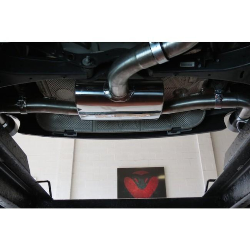 Ligne d'Echappement "Catback" Cobra pour Audi TT 8J 1.8 & 2.0L TFSI (2 Roues Motrices, 11-14)