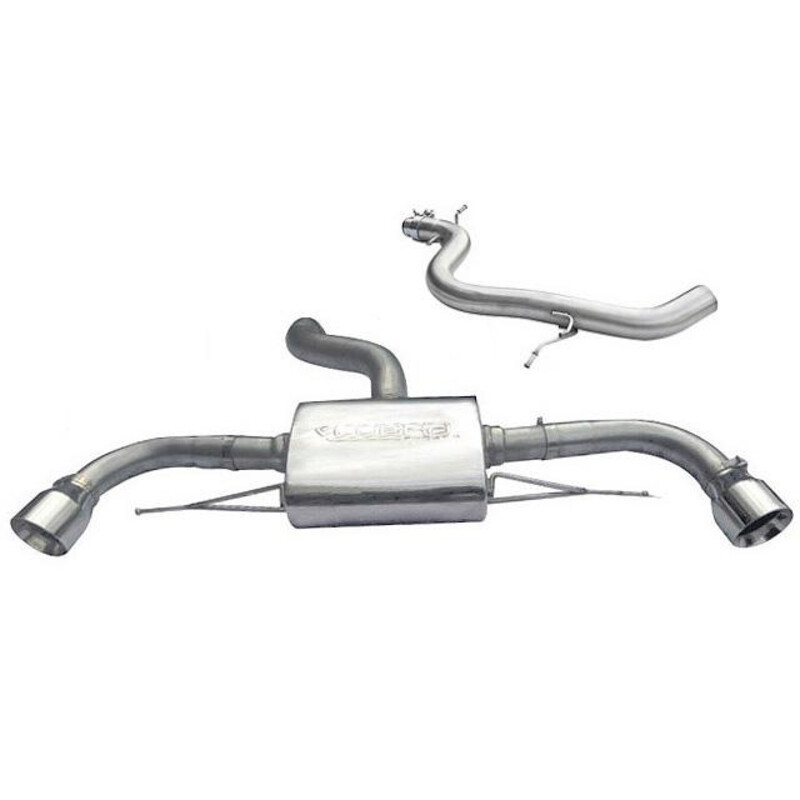 Ligne d'Echappement "Catback" Cobra pour Audi TT 8J 1.8 & 2.0L TFSI (2 Roues Motrices, 11-14)