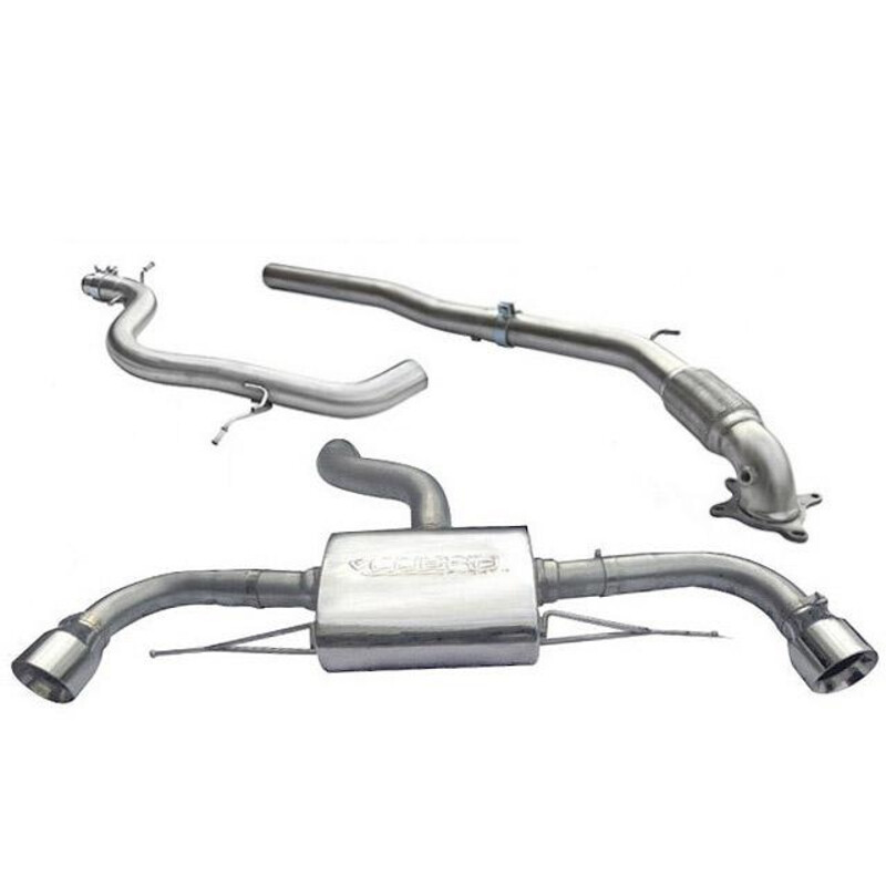 Ligne d'Echappement Complète "Turboback" Cobra pour Audi TT 8J 1.8 & 2.0L TFSI (2 Roues Motrices, 11-14)