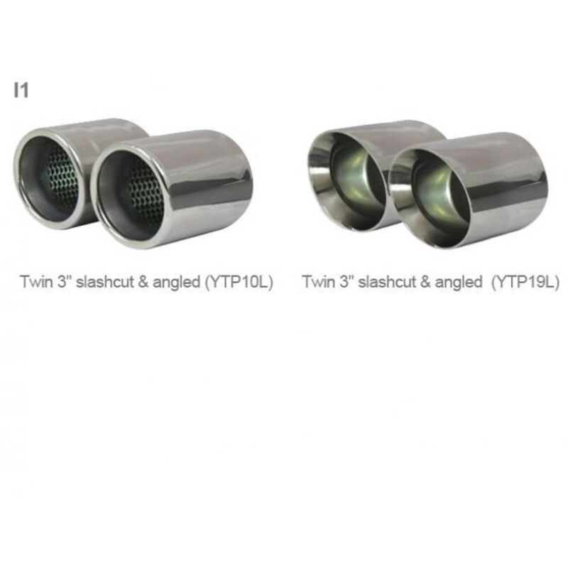 Ligne d'Echappement Complète "Turboback" Cobra pour Audi A3 8P 3 Portes, Quattro, 2.0L TFSI (03-12)