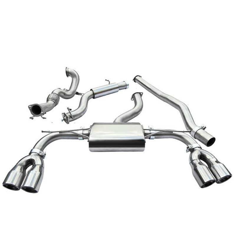 Ligne d'Echappement Complète "Turboback" Cobra pour Audi S3 8V 3 Portes (12-20)