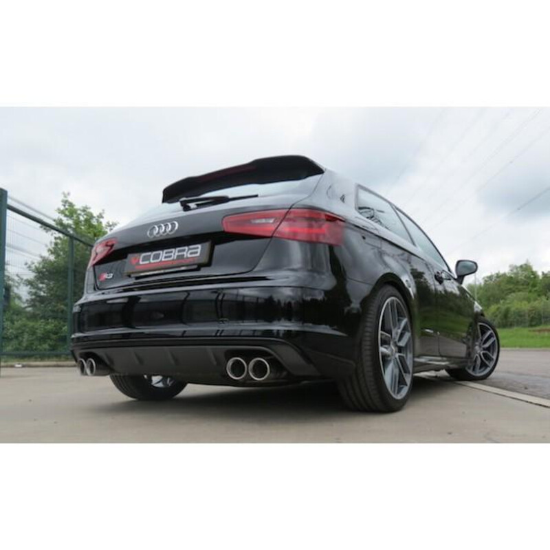 Ligne d'Echappement Complète "Turboback" Cobra pour Audi S3 8V 3 Portes (12-20)