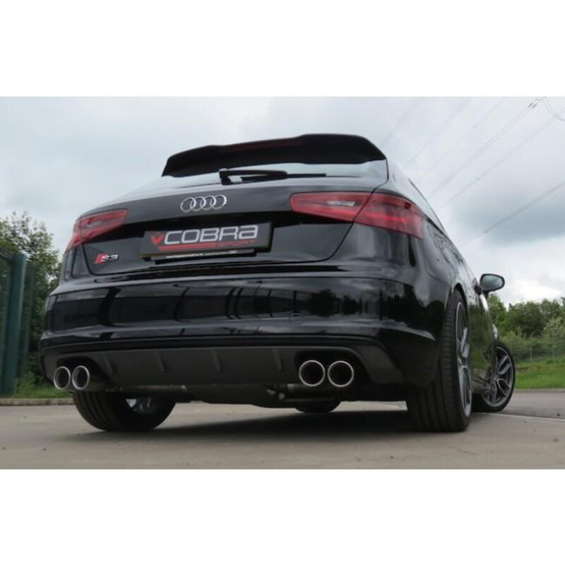 Ligne d'Echappement Complète "Turboback" Cobra pour Audi S3 8V 3 Portes (12-20)