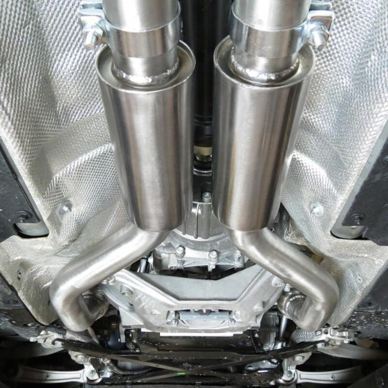Ligne d'Echappement "Catback" Cobra pour Audi S5 B8 3.0L TFSI (07-16)