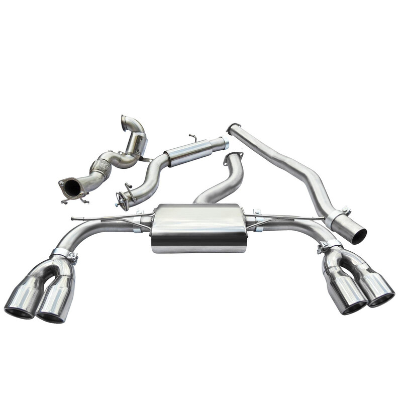 Ligne d'Echappement Complète "Turboback" Cobra pour Audi S3 8V Berline (12-20)