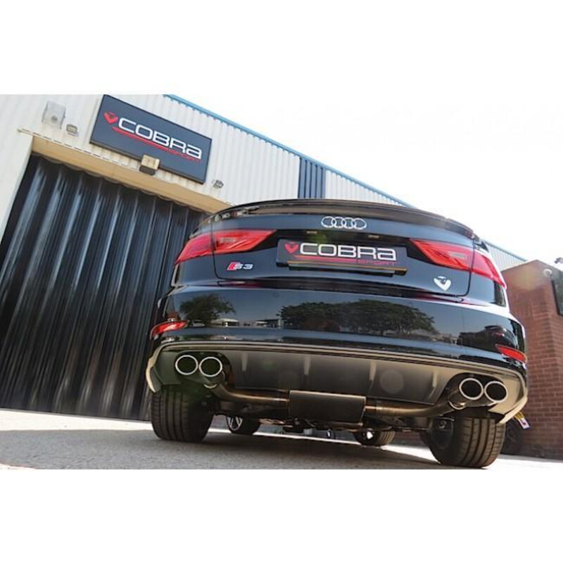 Ligne d'Echappement Complète "Turboback" Cobra pour Audi S3 8V Berline (12-20)
