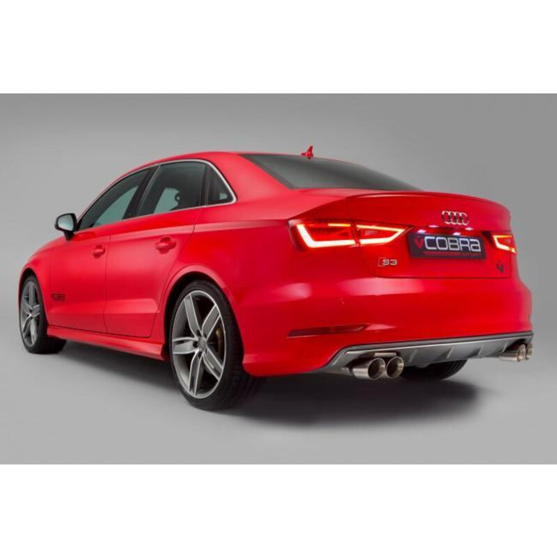 Ligne d'Echappement Complète "Turboback" Cobra pour Audi S3 8V Berline (12-20)