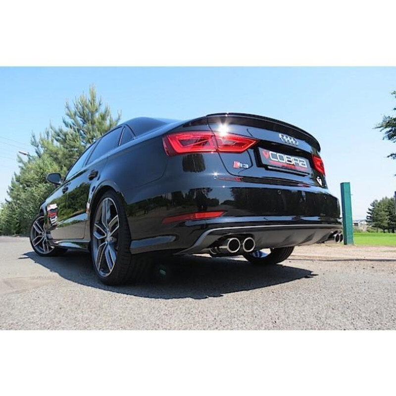 Ligne d'Echappement Complète "Turboback" Cobra pour Audi S3 8V Berline (12-20)