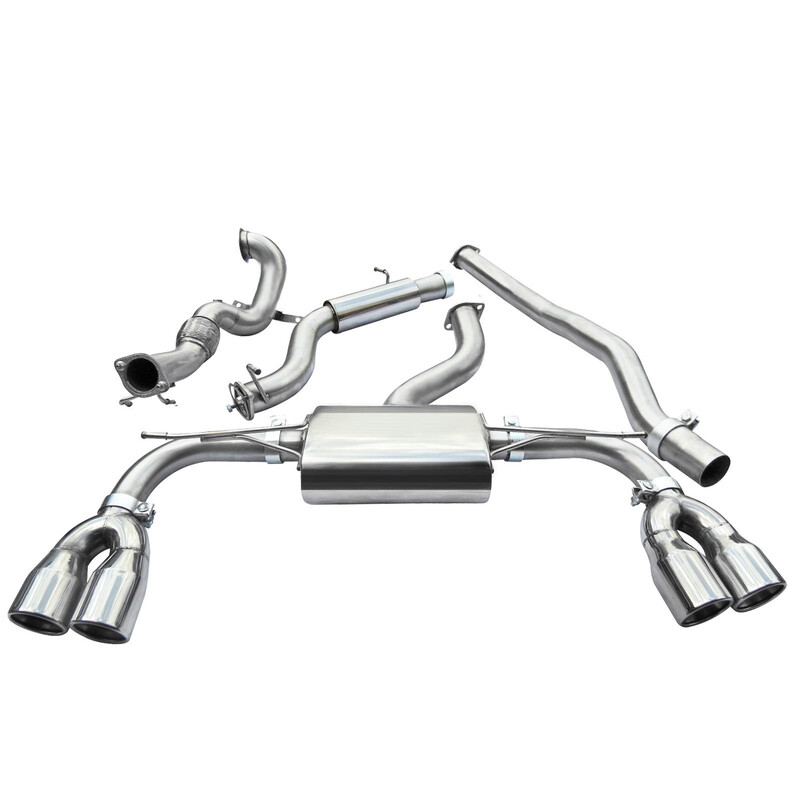 Ligne d'Echappement Complète "Turboback" Cobra pour Audi S3 8V Berline (12-20)