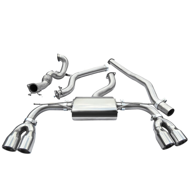 Ligne d'Echappement Complète "Turboback" Cobra pour Audi S3 8V Berline (12-20)