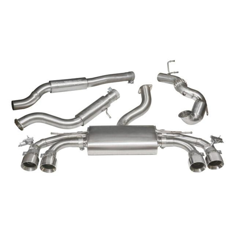 Ligne d'Echappement Complète "Turboback" Cobra pour Audi TTS 8S 2.0L TFSI (2014+)