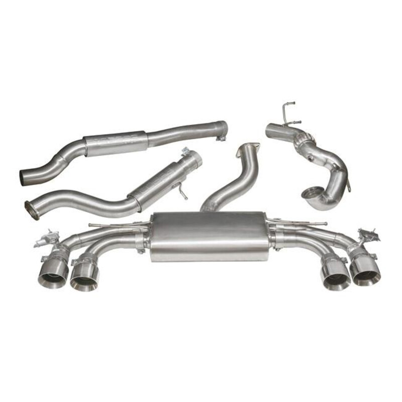 Ligne d'Echappement Complète "Turboback" Cobra pour Audi TTS 8S 2.0L TFSI (2014+)