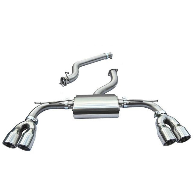 Ligne d'Echappement "Catback" Cobra pour Audi S3 8V Sportback (12-20)