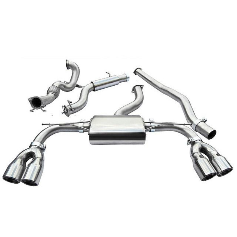 Ligne d'Echappement Complète "Turboback" Cobra pour Audi S3 8V Sportback (12-20)