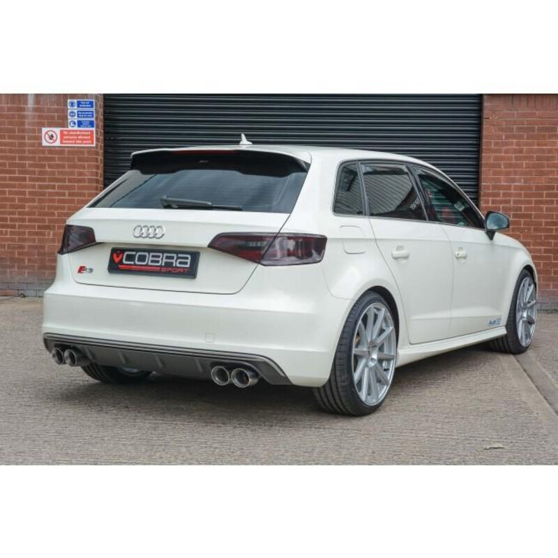 Ligne d'Echappement Complète "Turboback" Cobra pour Audi S3 8V Sportback (12-20)