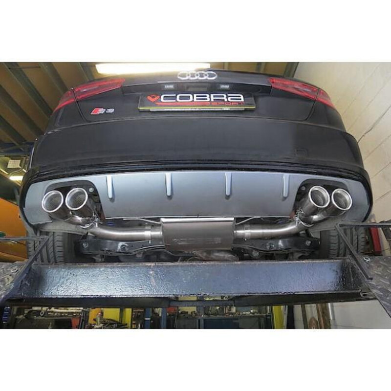 Ligne d'Echappement Complète "Turboback" Cobra pour Audi S3 8V Sportback (12-20)