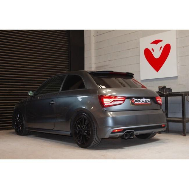 Ligne d'Echappement "Catback" Cobra pour Audi A1 1.4L TFSI 150 ch (15-17)