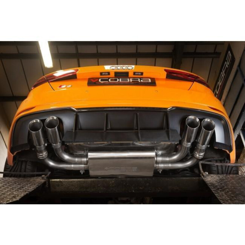 Ligne d'Echappement "Catback" Cobra pour Audi S3 8V 3 Portes (12-20) - Avec Valve
