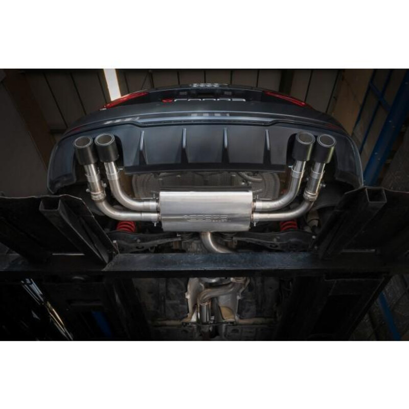 Ligne d'Echappement "Catback" Cobra pour Audi S3 8V Berline (12-20) - Avec Valve