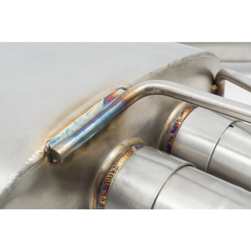 Ligne d'Echappement Complète "Turboback" Cobra pour Audi S3 8V Berline (12-20) - Avec Valve
