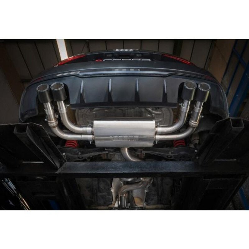 Ligne d'Echappement Complète "Turboback" Cobra pour Audi S3 8V Berline (12-20) - Avec Valve