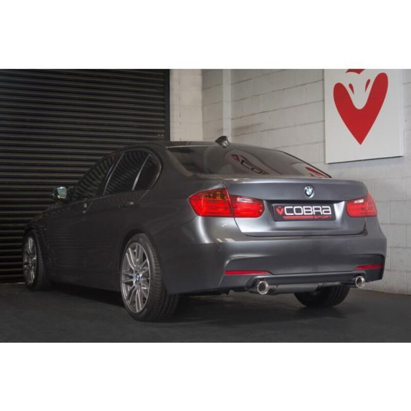 Silencieux "Style 340i" Cobra pour BMW 330d Berline F30 LCI (15-18)
