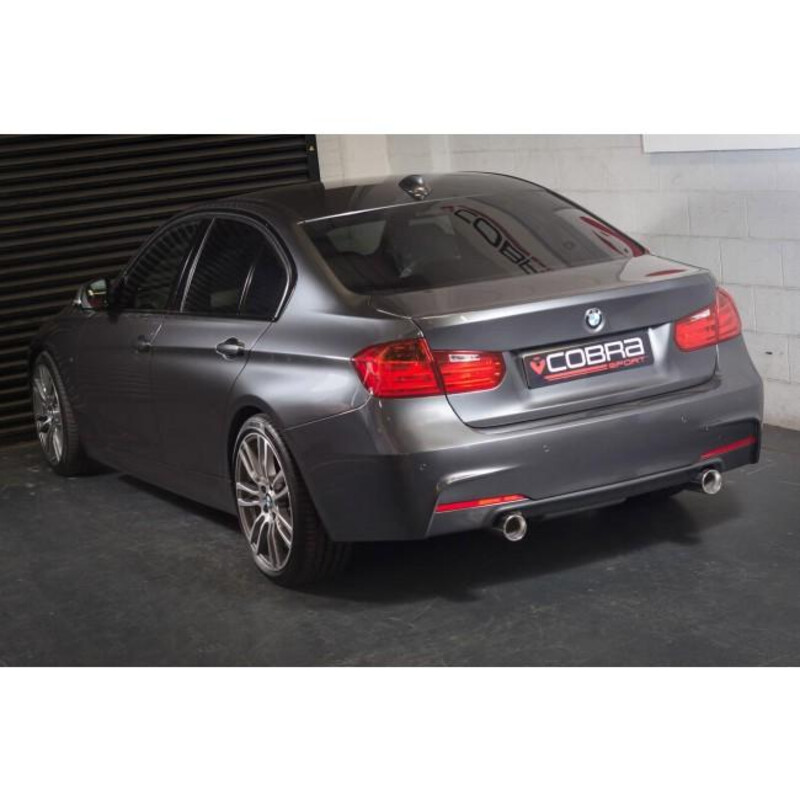 Silencieux "Style 340i" Cobra pour BMW 330d Berline F30 LCI (15-18)