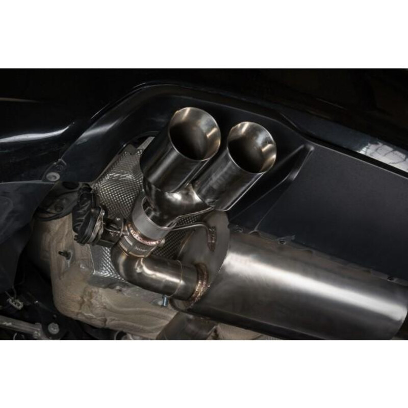 Ligne d'Echappement "Catback" Cobra pour BMW M2 F87 - Avec Valve (Ø3")