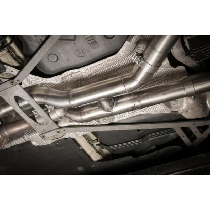 Ligne d'Echappement "Catback" Cobra pour BMW M4 F82 - Avec Valve (Ø3")