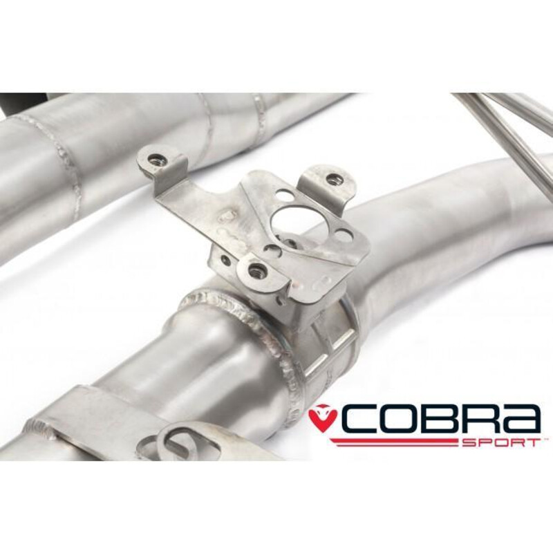 Ligne d'Echappement "Catback" Cobra pour BMW M4 F82 - Avec Valve (Ø3")