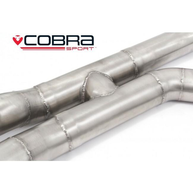 Ligne d'Echappement "Catback" Cobra pour BMW M4 F82 - Avec Valve (Ø3")