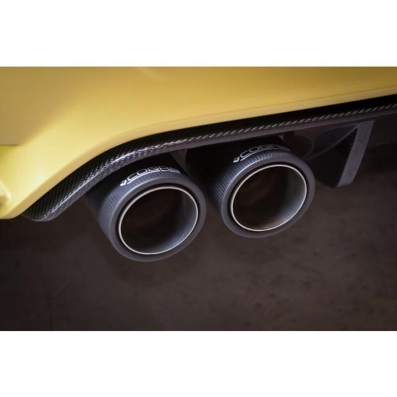 Ligne d'Echappement Complète "Turboback" Cobra pour BMW M4 F82 - Avec Valve (Ø3")